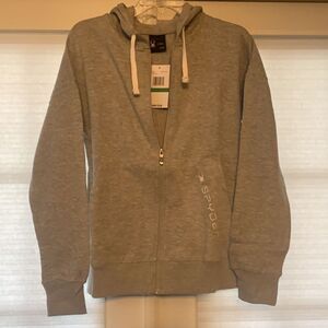 Spyder Grey Full‎ Zip Cozy Hoodie Large New